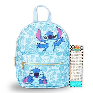 Lilo And Stitch Mini Backpack - 10 Faux Leather Stitch Backpack :)